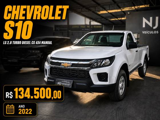 CHEVROLET S10 2.8 16V TURBO DIESEL LS CS 4X4 MANUAL