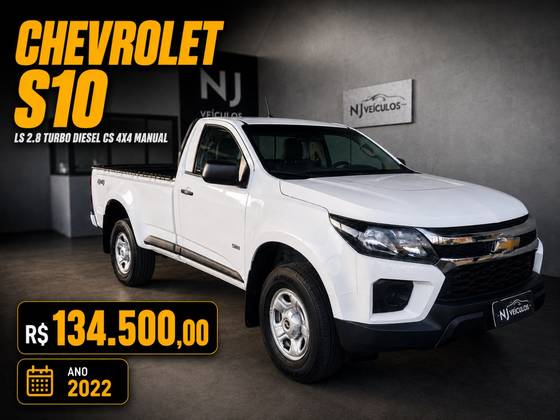CHEVROLET S10 2.8 16V TURBO DIESEL LS CS 4X4 MANUAL