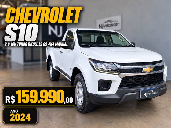 CHEVROLET S10 2.8 16V TURBO DIESEL LS CS 4X4 MANUAL