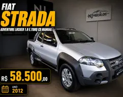FIAT STRADA 1.8 MPI ADVENTURE CD 16V FLEX 2P MANUAL FIAT STRADA 1.8 MPI ADVENTURE CD 16V FLEX 2P MANUAL