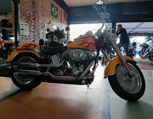 HARLEY-DAVIDSON-FAT BOY FLSTF-2007