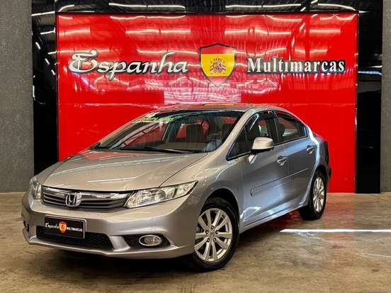 HONDA-CIVIC-1.8 LXS 16V FLEX 4P AUTOMÁTICO HONDA-CIVIC-2013