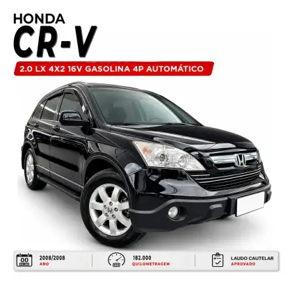 HONDA CRV 2.0 LX 4X2 16V GASOLINA 4P AUTOMÁTICO