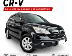 HONDA CRV 2.0 LX 4X2 16V GASOLINA 4P AUTOMÁTICO HONDA CRV 2.0 LX 4X2 16V GASOLINA 4P AUTOMÁTICO