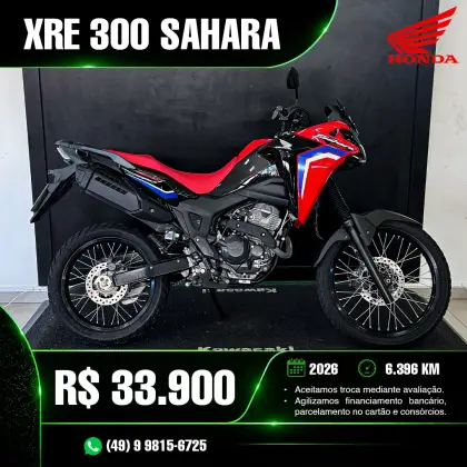 HONDA XRE 300 SAHARA RALLY 
