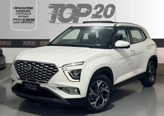 HYUNDAI CRETA 1.0 TGDI FLEX PLATINUM AUTOMÁTICO