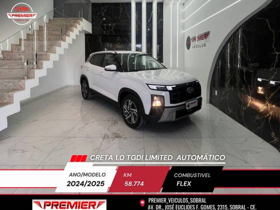 HYUNDAI CRETA 1.0 TGDI FLEX LIMITED AUTOMÁTICO