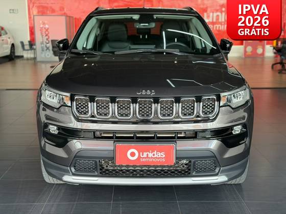 JEEP COMPASS 1.3 T270 TURBO FLEX LONGITUDE AT6