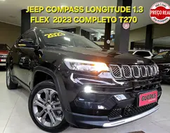 JEEP COMPASS 1.3 T270 TURBO FLEX LONGITUDE AT6 JEEP COMPASS 1.3 T270 TURBO FLEX LONGITUDE AT6