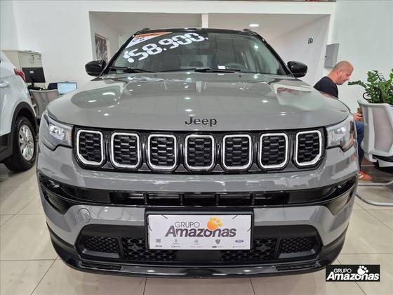JEEP COMPASS 1.3 T270 TURBO FLEX LONGITUDE AT6
