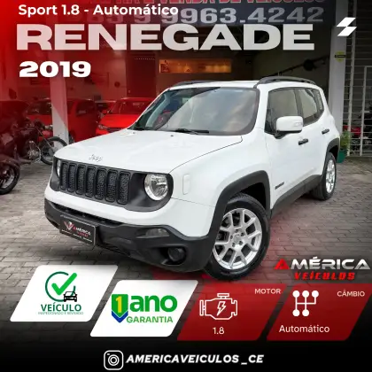 JEEP RENEGADE 1.8 16V FLEX SPORT 4P AUTOMÁTICO