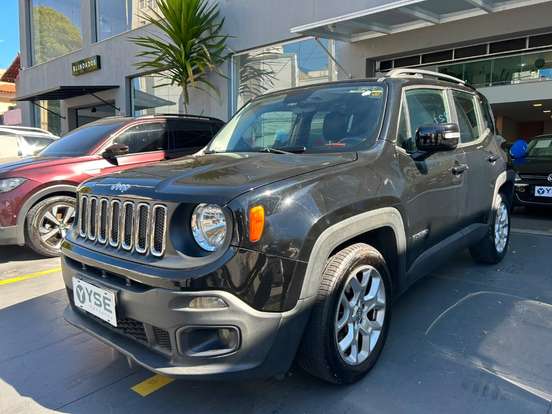 JEEP-RENEGADE-1.8 16V FLEX LONGITUDE 4P AUTOMÁTICO JEEP-RENEGADE-2015