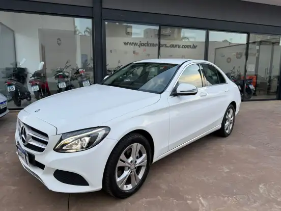 MERCEDES-BENZ-C 180-1.6 CGI 16V TURBO FLEX 4P AUTOMÁTICO MERCEDES-BENZ-C 180-2016