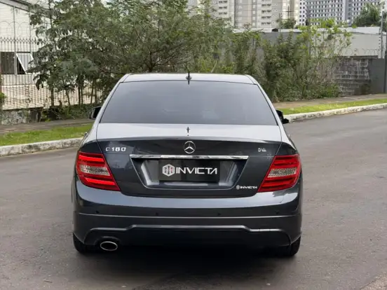 MERCEDES-BENZ-C 180-1.6 CGI SPORT 16V TURBO GASOLINA 4P AUTOMÁTICO MERCEDES-BENZ-C 180-2014