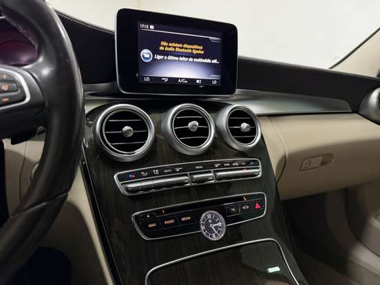 MERCEDES-BENZ-C 180-1.6 CGI 16V TURBO FLEX 4P AUTOMÁTICO MERCEDES-BENZ-C 180-2017