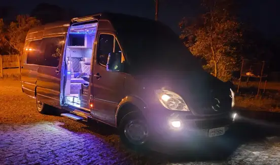 MERCEDES-BENZ-SPRINTER-2.2 415 CDI VAN 16 LUGARES TETO ALTO 16V BI-TURBO DIESEL MANUAL MERCEDES-BENZ-SPRINTER-2015