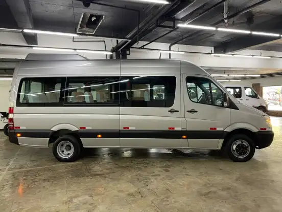 MERCEDES-BENZ-SPRINTER-2.2 515 CDI VAN 18 LUGARES TETO ALTO 16V BI-TURBO DIESEL MANUAL MERCEDES-BENZ-SPRINTER-2015