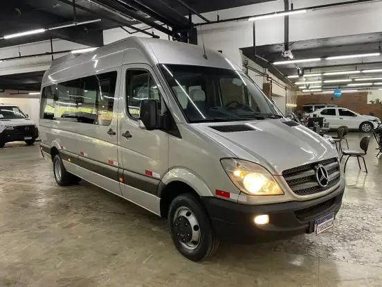 MERCEDES-BENZ-SPRINTER-2.2 515 CDI VAN 18 LUGARES TETO ALTO 16V BI-TURBO DIESEL MANUAL MERCEDES-BENZ-SPRINTER-2015