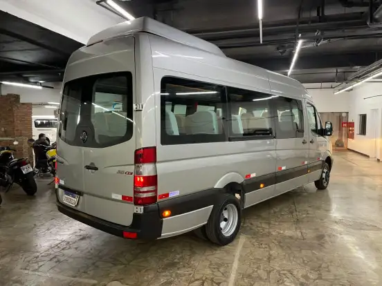 MERCEDES-BENZ-SPRINTER-2.2 515 CDI VAN 18 LUGARES TETO ALTO 16V BI-TURBO DIESEL MANUAL MERCEDES-BENZ-SPRINTER-2015