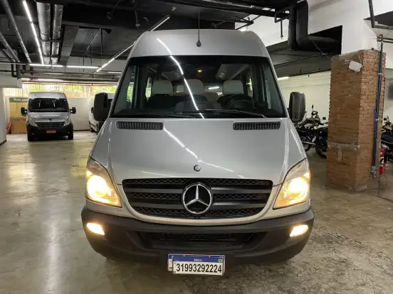 MERCEDES-BENZ-SPRINTER-2.2 515 CDI VAN 18 LUGARES TETO ALTO 16V BI-TURBO DIESEL MANUAL MERCEDES-BENZ-SPRINTER-2015