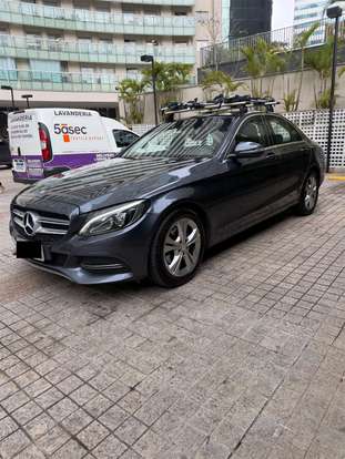MERCEDES-BENZ-C 180-1.6 CGI 16V TURBO GASOLINA 4P AUTOMÁTICO MERCEDES-BENZ-C 180-2015