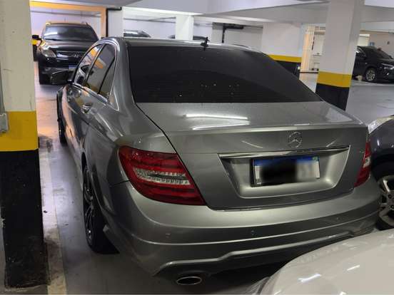 MERCEDES-BENZ-C 180-1.6 CGI SPORT 16V TURBO GASOLINA 4P AUTOMÁTICO MERCEDES-BENZ-C 180-2013