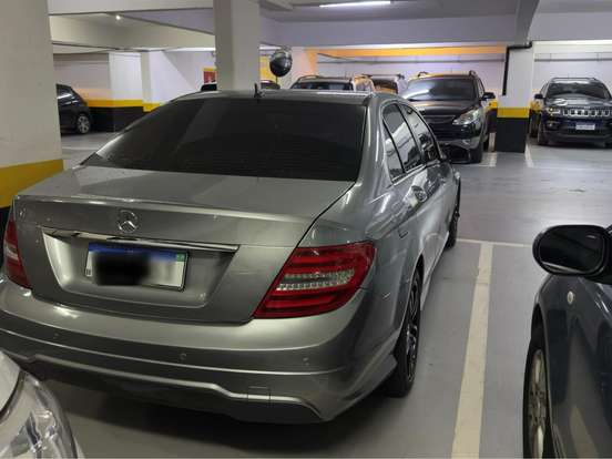 MERCEDES-BENZ-C 180-1.6 CGI SPORT 16V TURBO GASOLINA 4P AUTOMÁTICO MERCEDES-BENZ-C 180-2013
