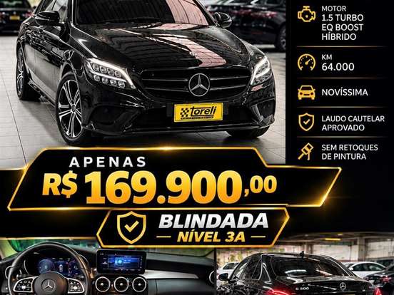 MERCEDES-BENZ-C 200-1.5 EQ BOOST HÍBRIDO 9G-TRONIC MERCEDES-BENZ-C 200-2020