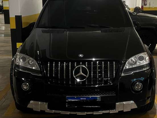 MERCEDES-BENZ-ML 63 AMG-6.2 V8 32V GASOLINA 4P AUTOMÁTICO MERCEDES-BENZ-ML 63 AMG-2009