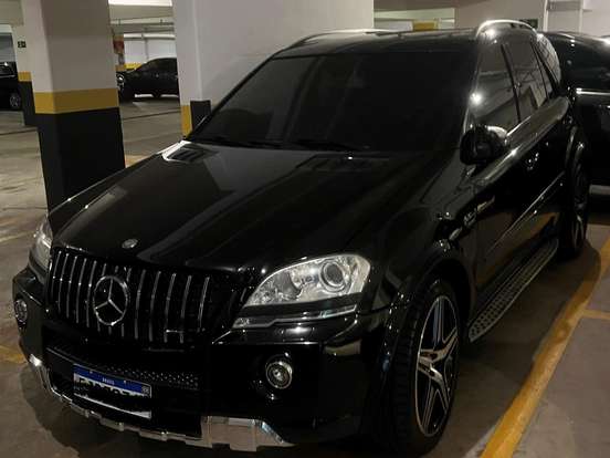 MERCEDES-BENZ-ML 63 AMG-6.2 V8 32V GASOLINA 4P AUTOMÁTICO MERCEDES-BENZ-ML 63 AMG-2009