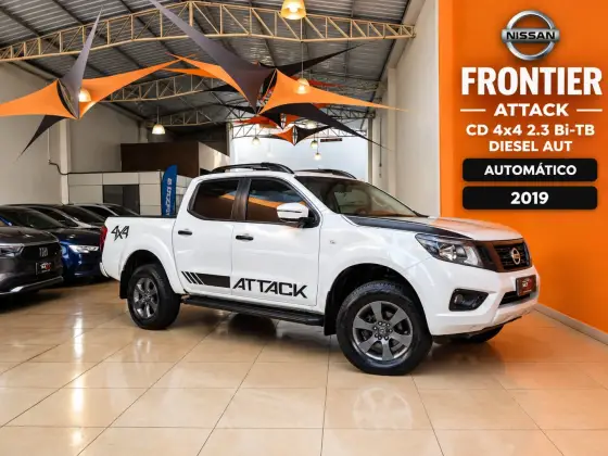 NISSAN FRONTIER 2.3 16V TURBO DIESEL ATTACK CD 4X4 AUTOMÁTICO