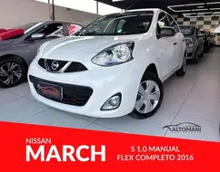 NISSAN MARCH 1.0 S 12V FLEX 4P MANUAL NISSAN MARCH 1.0 S 12V FLEX 4P MANUAL