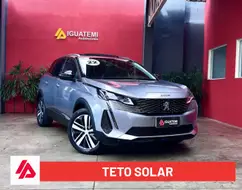 PEUGEOT 3008 1.6 16V THP GASOLINA GRIFFE AUTOMÁTICO PEUGEOT 3008 1.6 16V THP GASOLINA GRIFFE AUTOMÁTICO