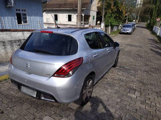 PEUGEOT 308 1.6 GRIFFE THP 16V FLEX 4P AUTOMÁTICO