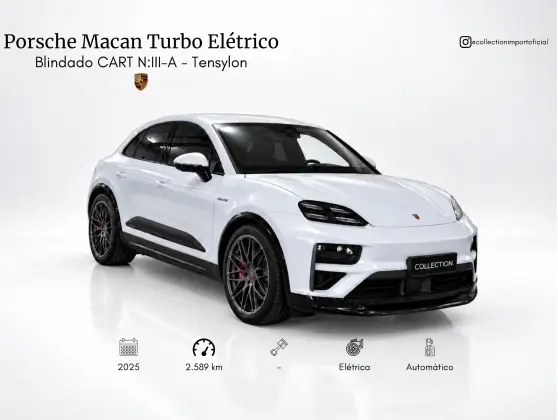 PORSCHE MACAN TURBO ELÉTRICO