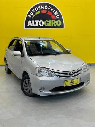 TOYOTA ETIOS 1.3 XS 16V FLEX 4P MANUAL