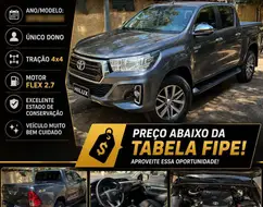 TOYOTA HILUX 2.7 SRV 4X4 CD 16V FLEX 4P AUTOMÁTICO TOYOTA HILUX 2.7 SRV 4X4 CD 16V FLEX 4P AUTOMÁTICO
