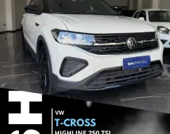 VOLKSWAGEN T-CROSS 1.4 250 TSI TOTAL FLEX HIGHLINE AUTOMÁTICO VOLKSWAGEN T-CROSS 1.4 250 TSI TOTAL FLEX HIGHLINE AUTOMÁTICO