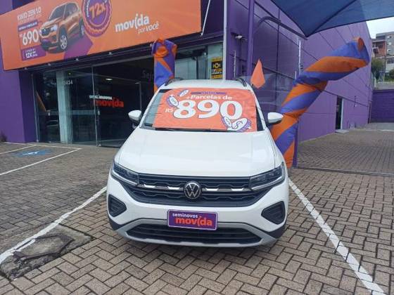 VOLKSWAGEN T-CROSS 1.0 200 TSI TOTAL FLEX COMFORTLINE AUTOMÁTICO