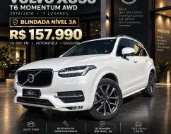 VOLVO XC90 2.0 T6 GASOLINA MOMENTUM AWD GEARTRONIC VOLVO XC90 2.0 T6 GASOLINA MOMENTUM AWD GEARTRONIC
