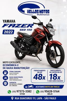 YAMAHA YS 150 FAZER SED 