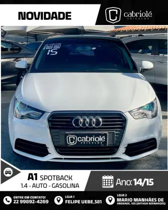 AUDI A1 1.4 TFSI SPORTBACK ATTRACTION 16V 122CV GASOLINA 4P S-TRONIC