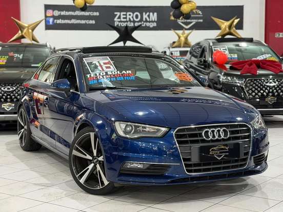 AUDI-A3-1.8 TFSI SEDAN AMBITION 16V 180CV GASOLINA 4P AUTOMÁTICO AUDI-A3-2015