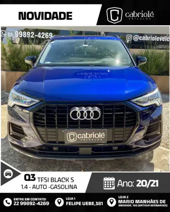 AUDI Q3 1.4 35 TFSI GASOLINA BLACK S TRONIC