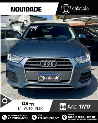 AUDI Q3 1.4 TFSI ATTRACTION GASOLINA 4P S TRONIC