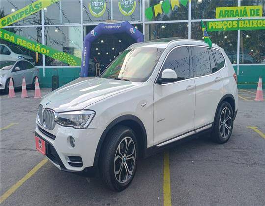 BMW X3 2.0 20I X LINE 4X4 16V GASOLINA 4P AUTOMÁTICO