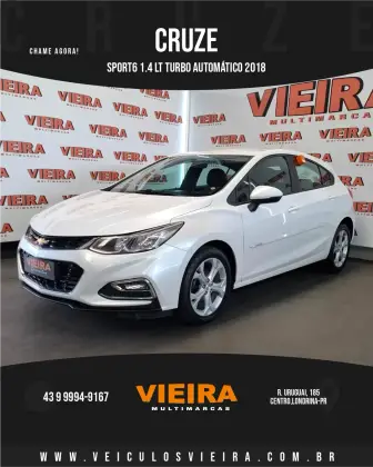 CHEVROLET CRUZE 1.4 TURBO SPORT6 LT 16V FLEX 4P AUTOMÁTICO