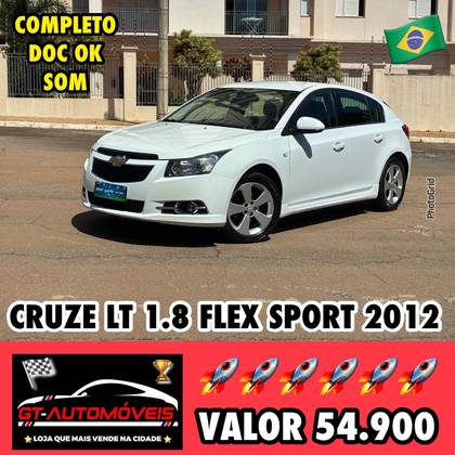 CHEVROLET CRUZE 1.8 LT SPORT6 16V FLEX 4P AUTOMÁTICO