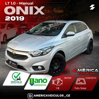 CHEVROLET ONIX 1.0 MPFI LT 8V FLEX 4P MANUAL
