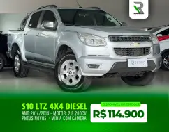CHEVROLET S10 2.8 LTZ 4X4 CD TURBO DIESEL 4P AUTOMÁTICO CHEVROLET S10 2.8 LTZ 4X4 CD TURBO DIESEL 4P AUTOMÁTICO